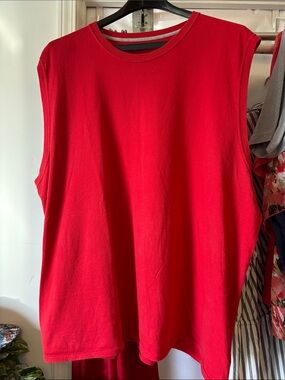 Fruit of the Loom Men's Red Tank Top